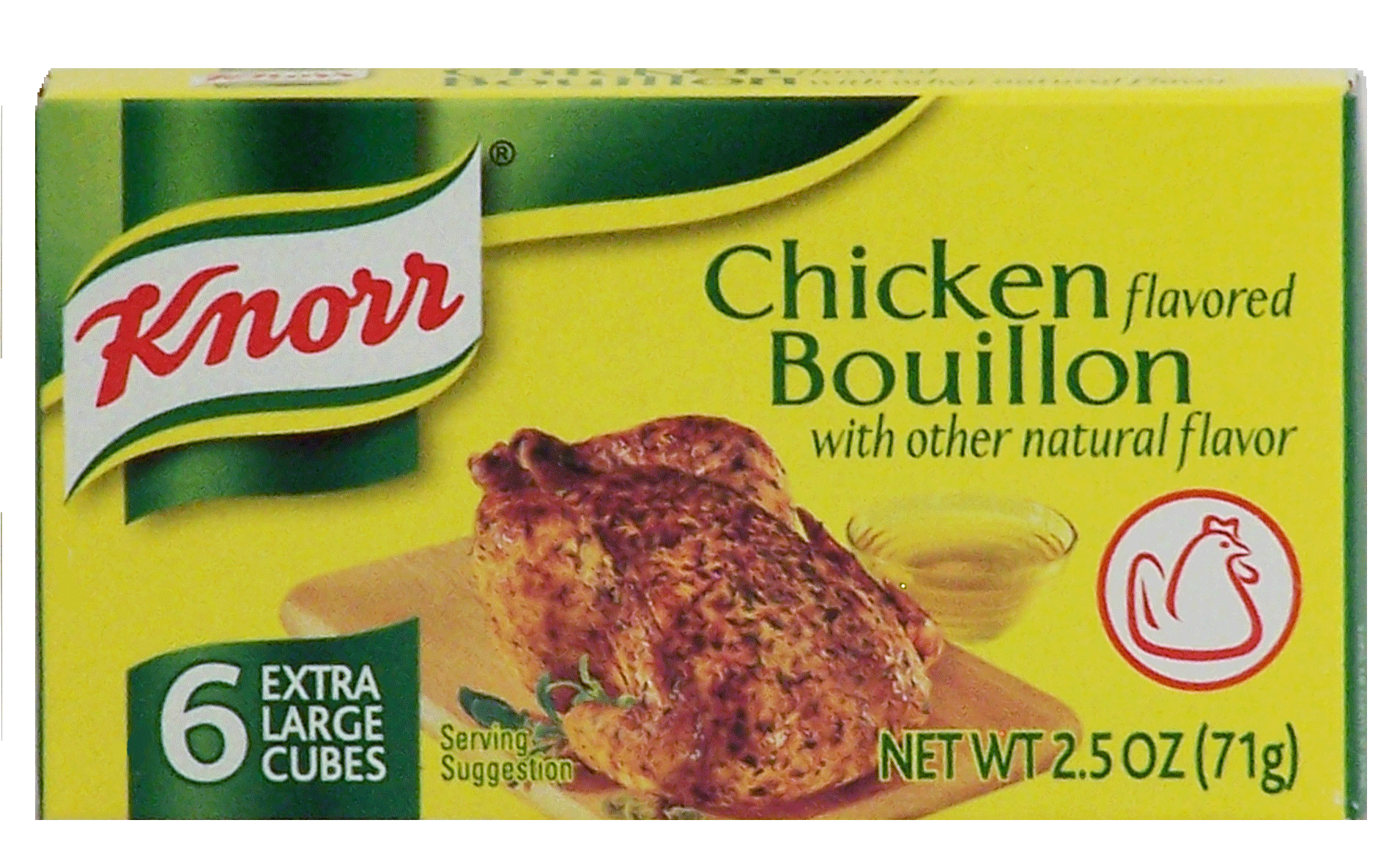 Knorr Bouillon Chicken Cubes Extra Large 6 Ct Full-Size Picture